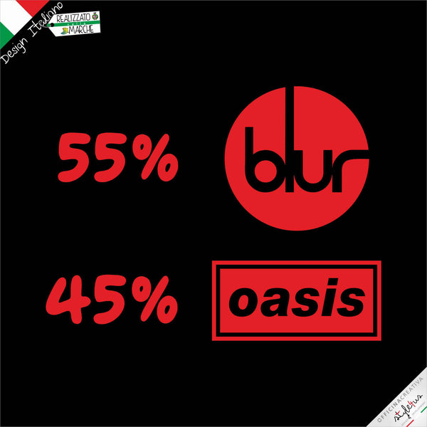 T-shirt 55% blur 45% oasis