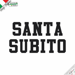 T-shirt donna "Santa Subito"