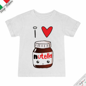 T-SHIRT da bambino "I love Nutella"