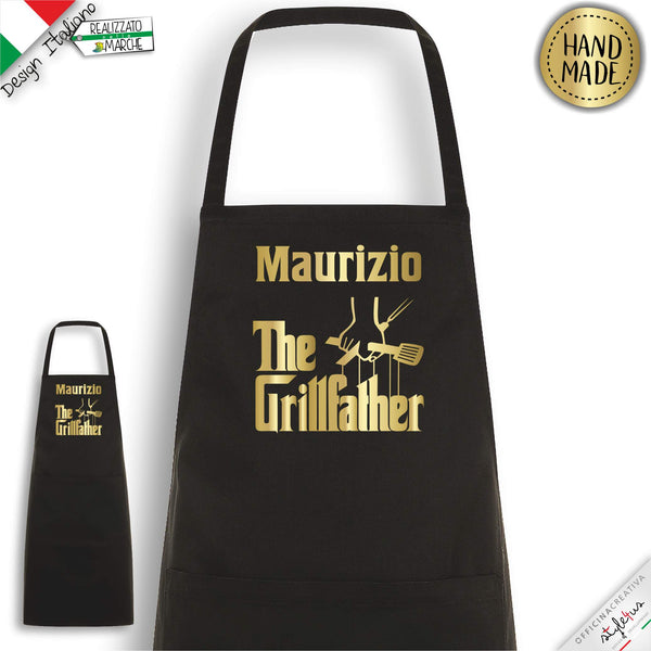 Grembiule  personalizzato "Grillfather"