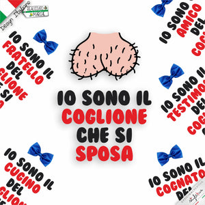 KIT di T-shirt per addio al Celibato