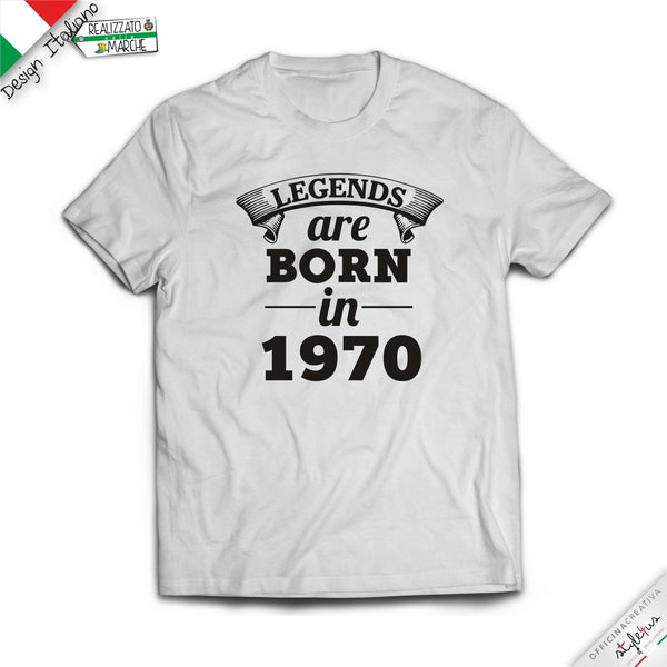 T-shirt LEGEND ARE BORN IN ....