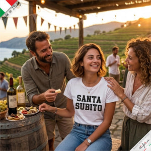 T-shirt donna "Santa Subito"
