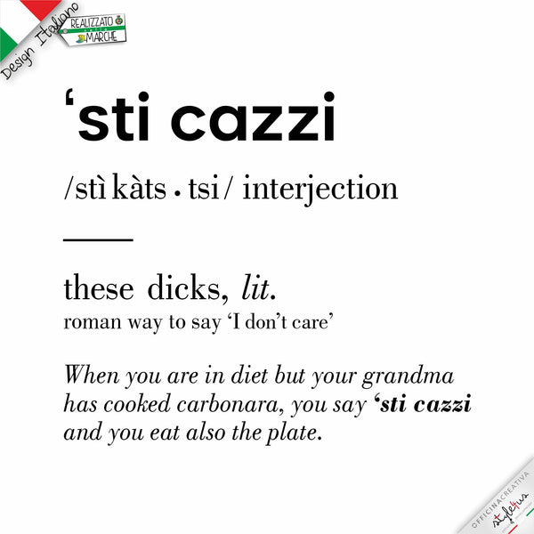 Tazza "sti cazzi"