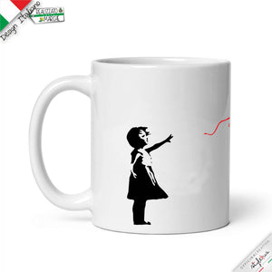 Tazza colazione, Bambina Con Palloncino rivisitata “There Is Always Hope” Di Banksy