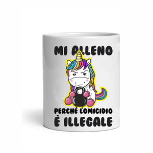 Tazza allenamento palestra