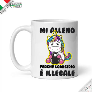 Tazza allenamento palestra