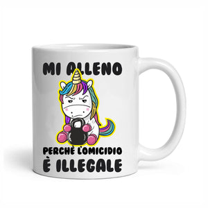 Tazza allenamento palestra