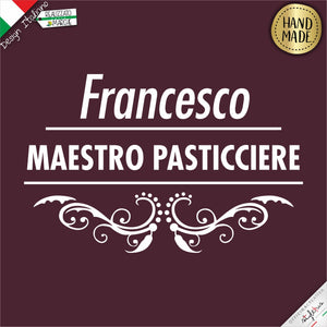 Grembiule personalizzato Pasticciere