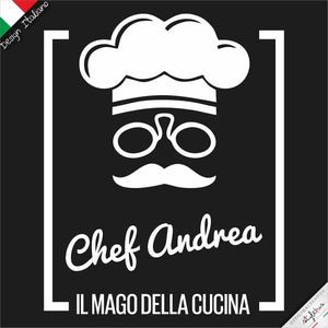 Grembiule "il mago della cucina"
