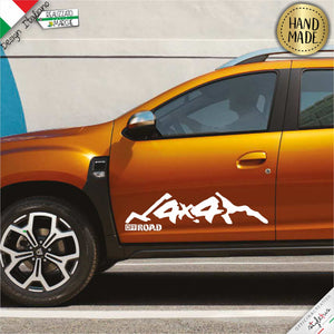 adesivo 4 x 4 off road