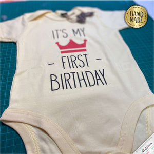 Body "my first birthday"