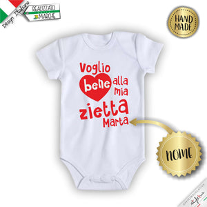 Body "voglio bene alla zia"