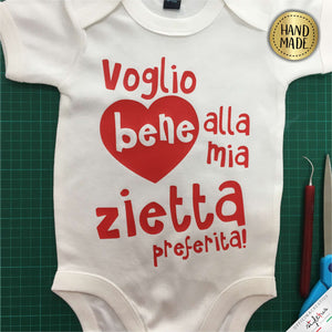 Body "voglio bene alla zia"