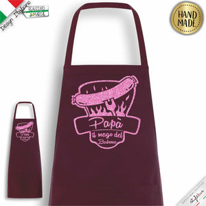 Grembiule il mago del Barbeque