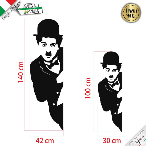 adesivo "Charlie Chaplin"