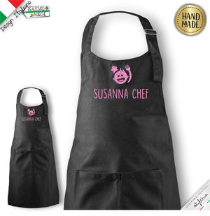 Grembiule per bambini "Chef che ride"