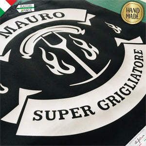 Grembiule personalizzato "Supergrigliatore"