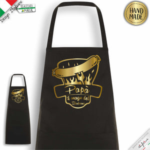 Grembiule il mago del Barbeque