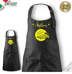 Grembiule per bambini "Esperto nel mangiare Pizza"