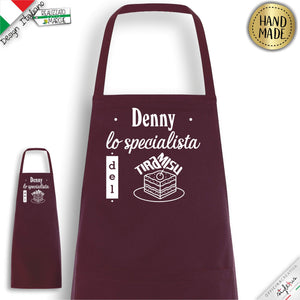Grembiule  "Specialista del Tiramisù"