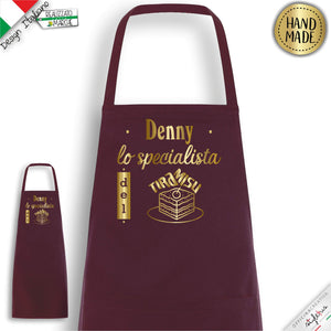 Grembiule  "Specialista del Tiramisù"